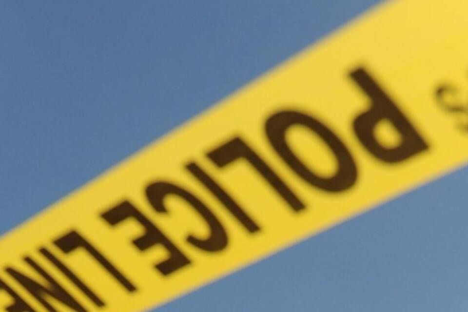 Polizeiabsperrung Polizeiabsperrung