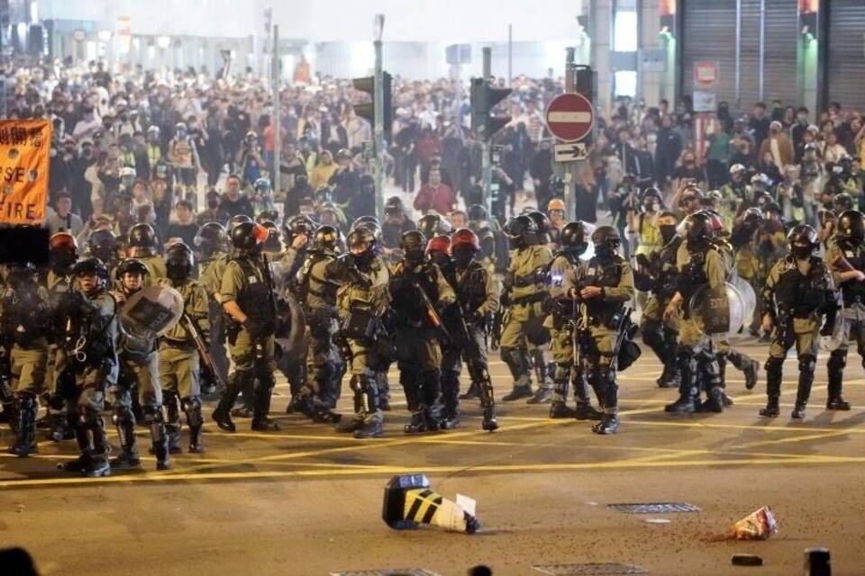 Proteste in Hongkong