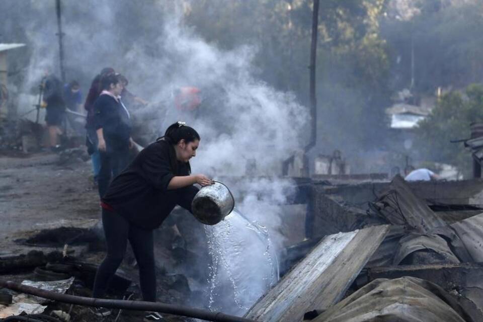 Brände in Chile
