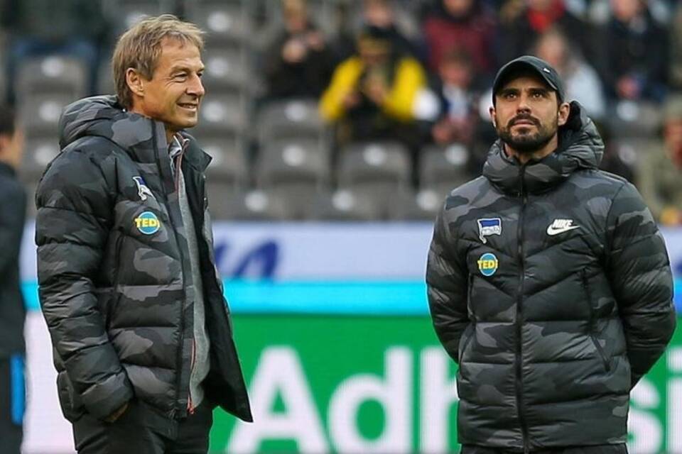 Klinsmann und Nouri Klinsmann und Nouri