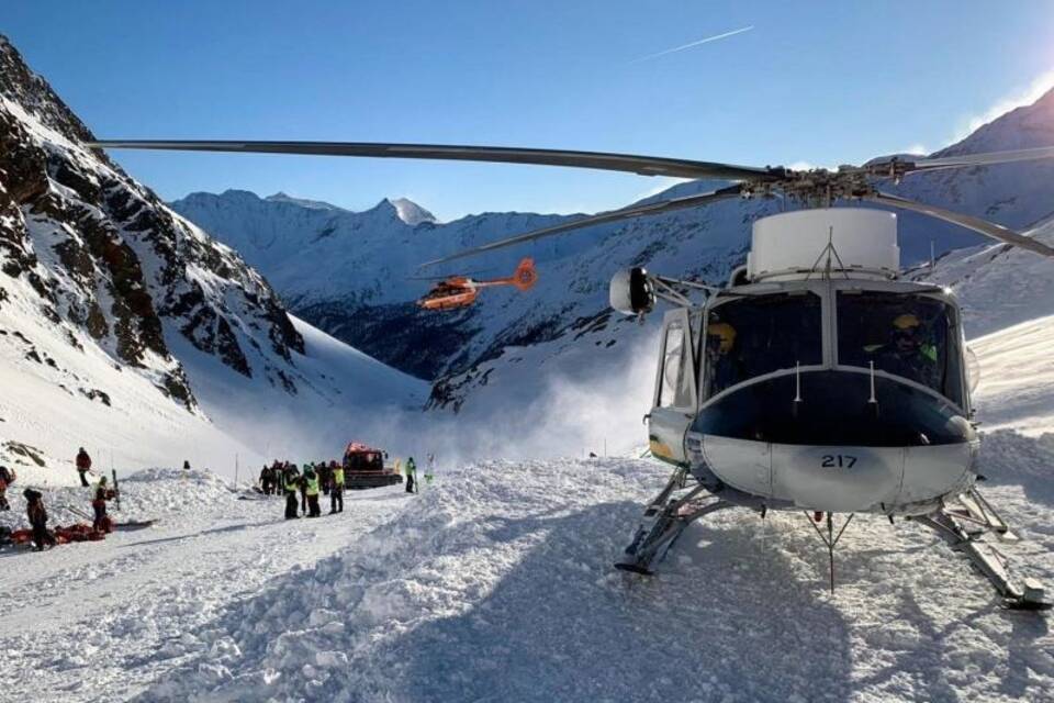 Lawinenunglück in Südtirol