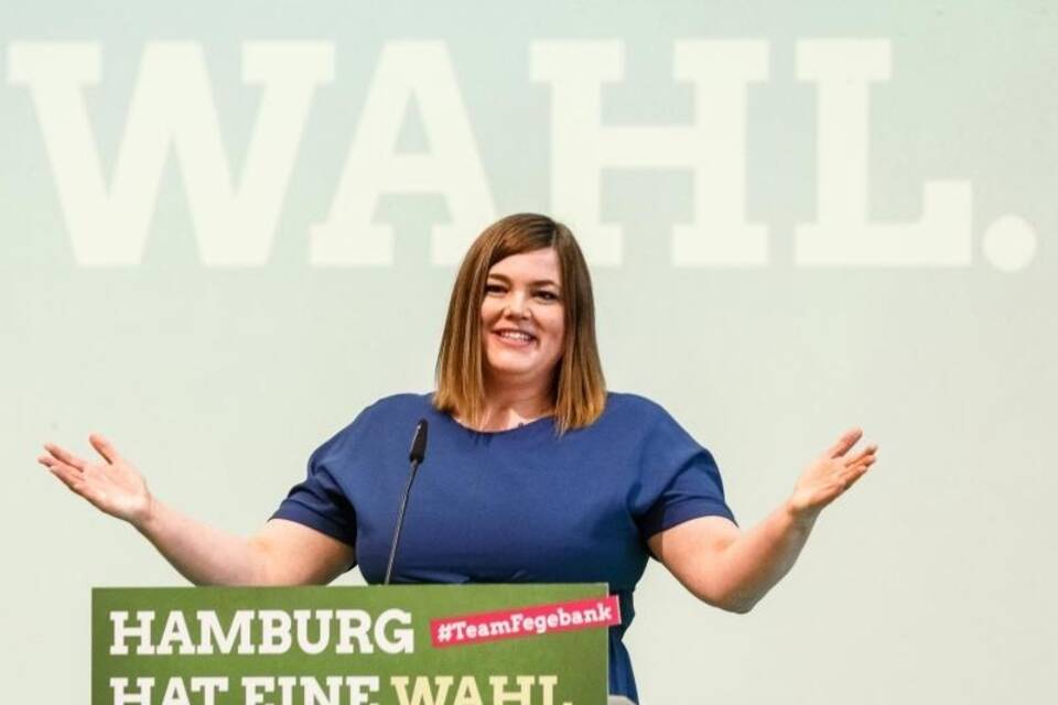Grünen-Spitzenkandidatin Katharina Fegebank Grünen-Spitzenkandidatin Katharina Fegebank