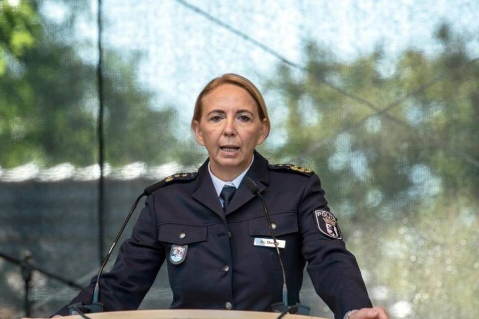 Berlins Polizeipräsidentin Barbara Slowik