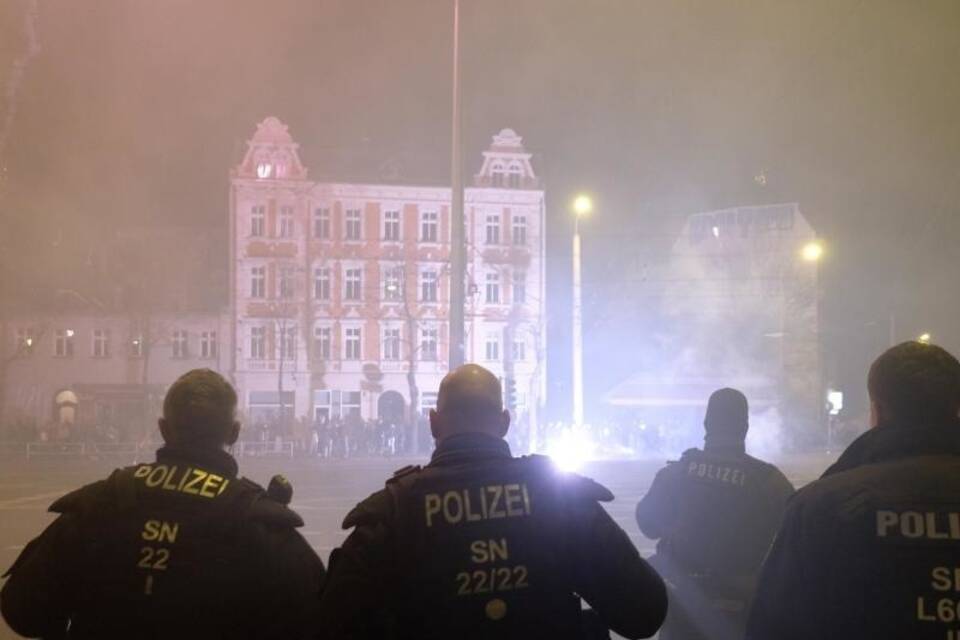 Neujahrsnacht in Leipzig Neujahrsnacht in Leipzig