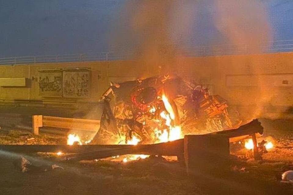 Raketenangriff auf Ghassem Soleimani Raketenangriff auf Ghassem Soleimani