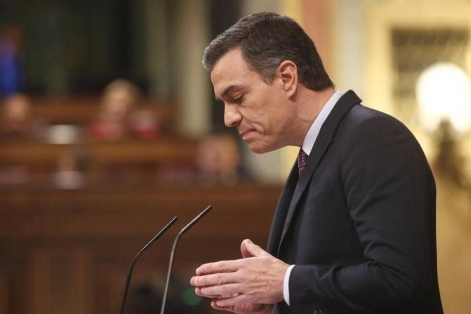 Debatte im spanischen Parlament Debatte im spanischen Parlament