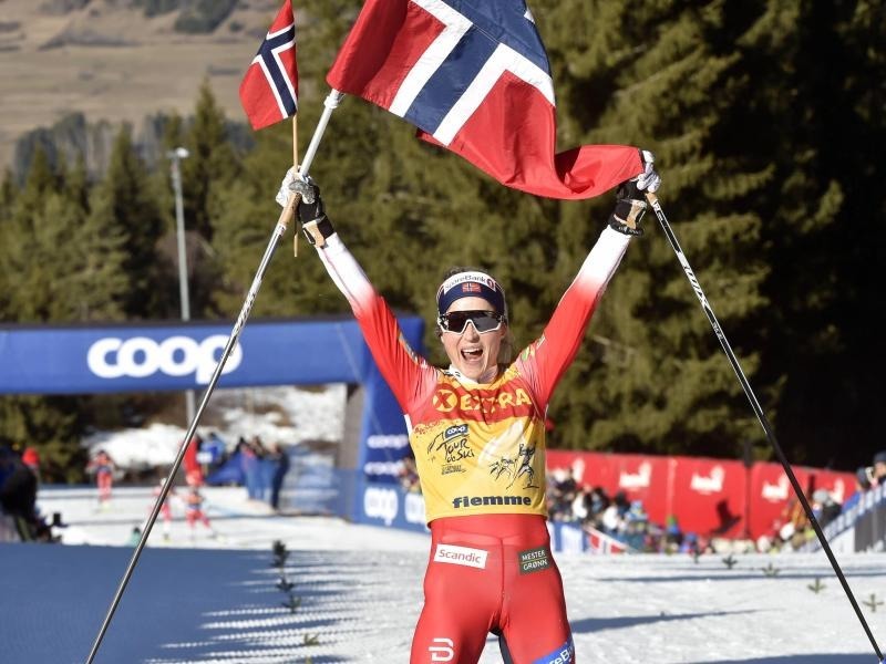 Schlussetappe in Val di Fiemme: Johaug gewinnt Tour de Ski - Hennig Achte - Rhein-Neckar-Zeitung ...