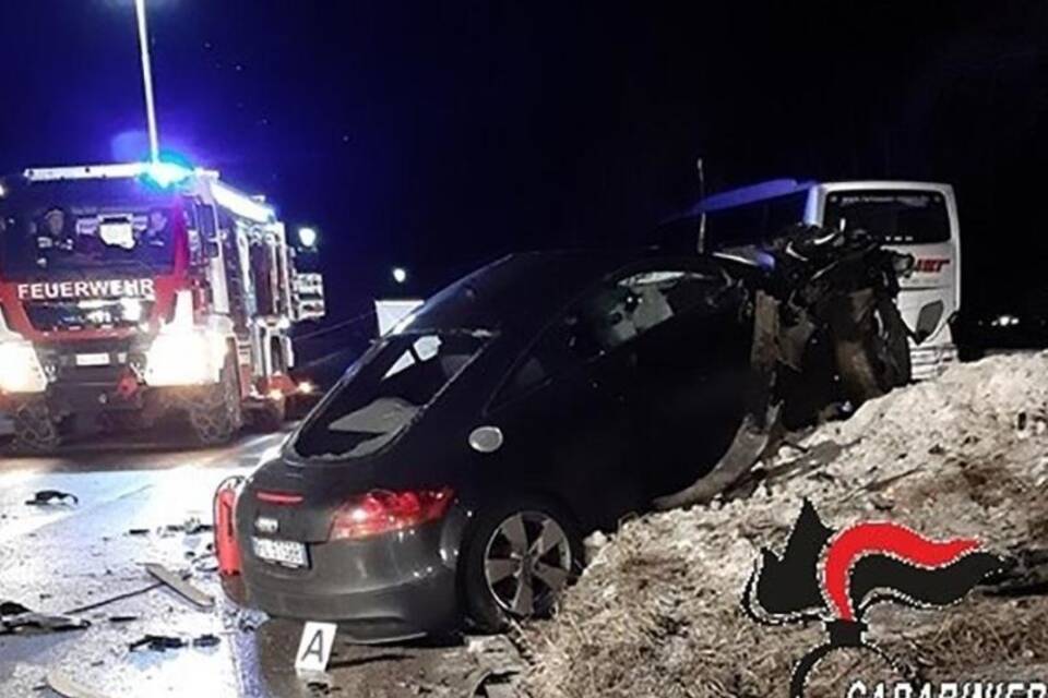 Unfall in Südtirol Unfall in Südtirol