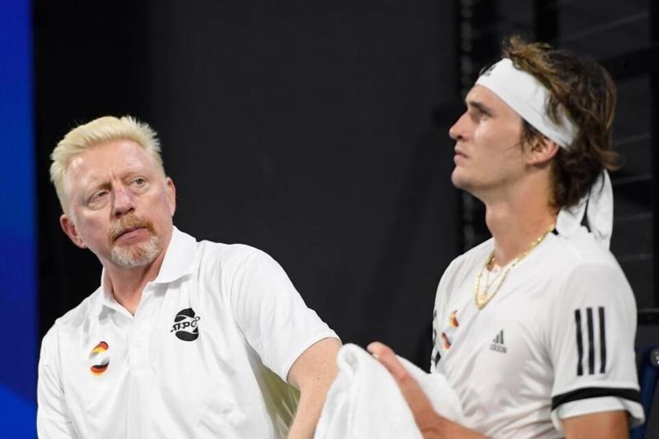 Becker und Zverev