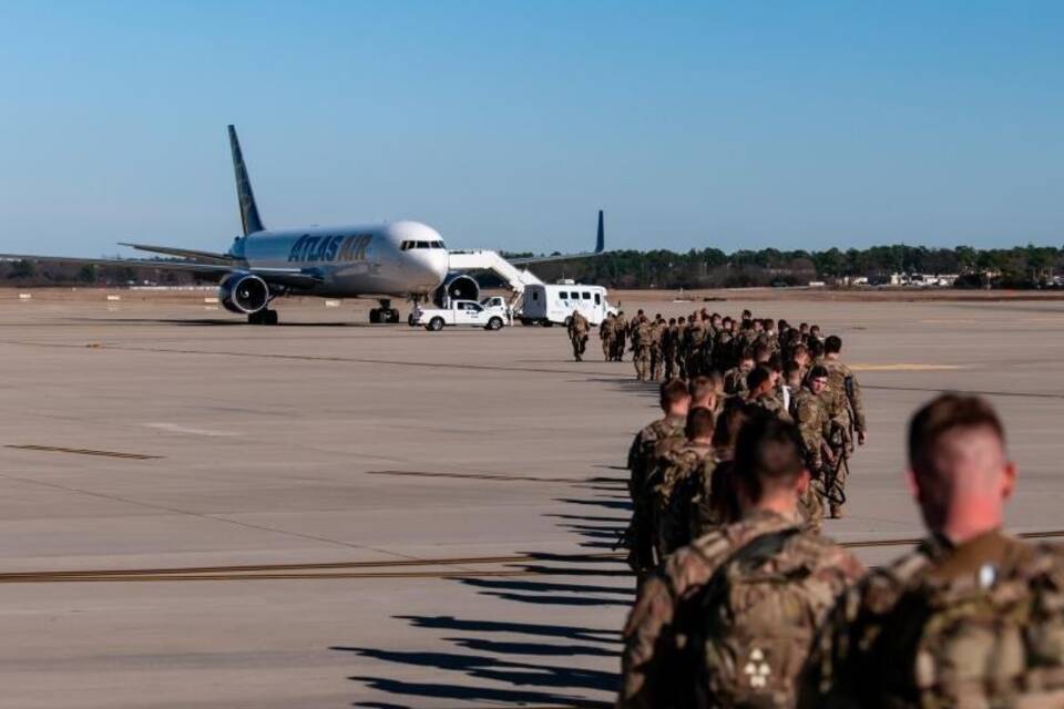 USA verlegen Soldaten in den Nahen Osten