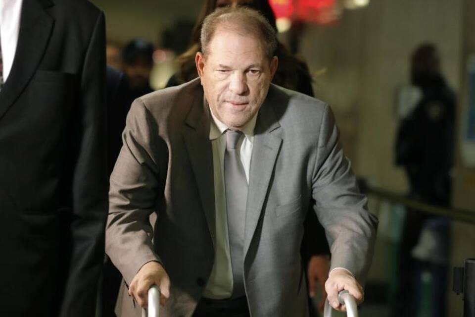 Verhandlung gegen Weinstein startet Verhandlung gegen Weinstein startet