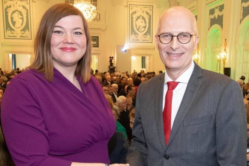 Tschentscher und Fegebank Tschentscher und Fegebank