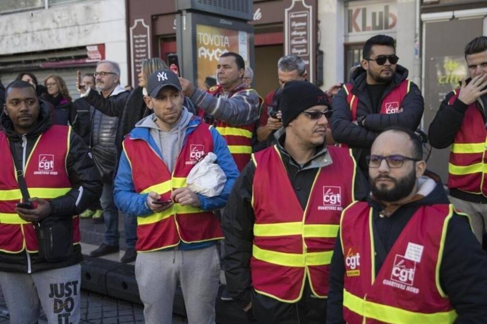 Streiks in Frankreich