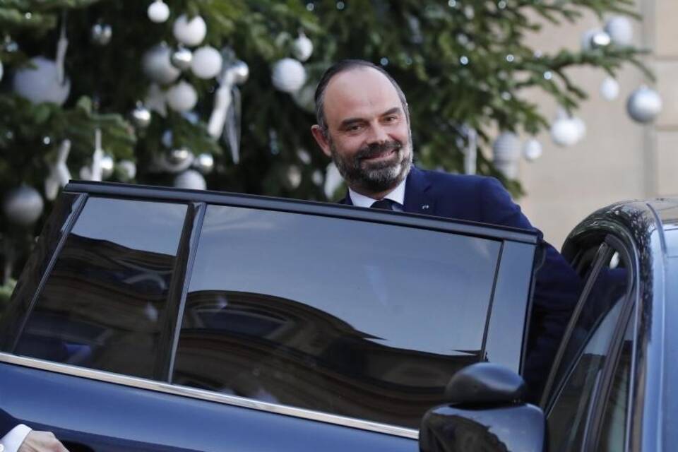 Frankreichs Premierminister Édouard Philippe Frankreichs Premierminister Édouard Philippe
