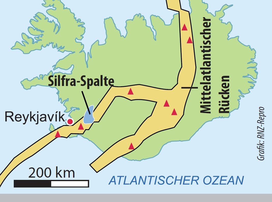 Island: Schnorcheln zwischen den Kontinenten - Reise - RNZ