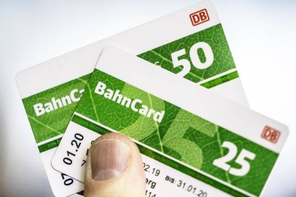 Bahncards 50 und 25 werden günstiger