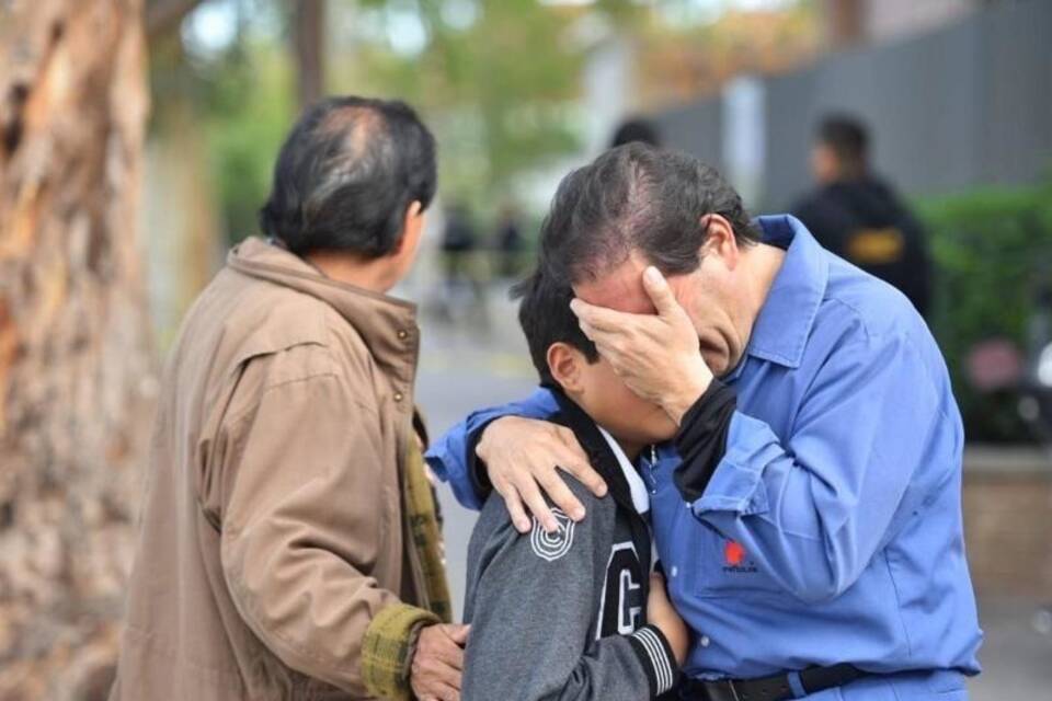 Tote an Grundschule in Mexiko