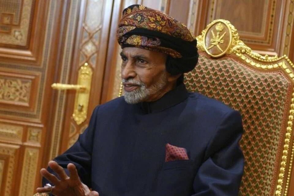 Sultan von Oman gestorben