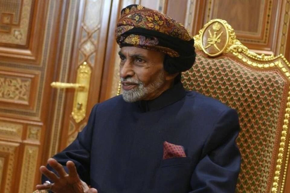 Sultan von Oman gestorben Sultan von Oman gestorben