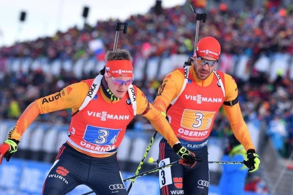 Benedikt Doll und Arnd Peiffer Benedikt Doll und Arnd Peiffer