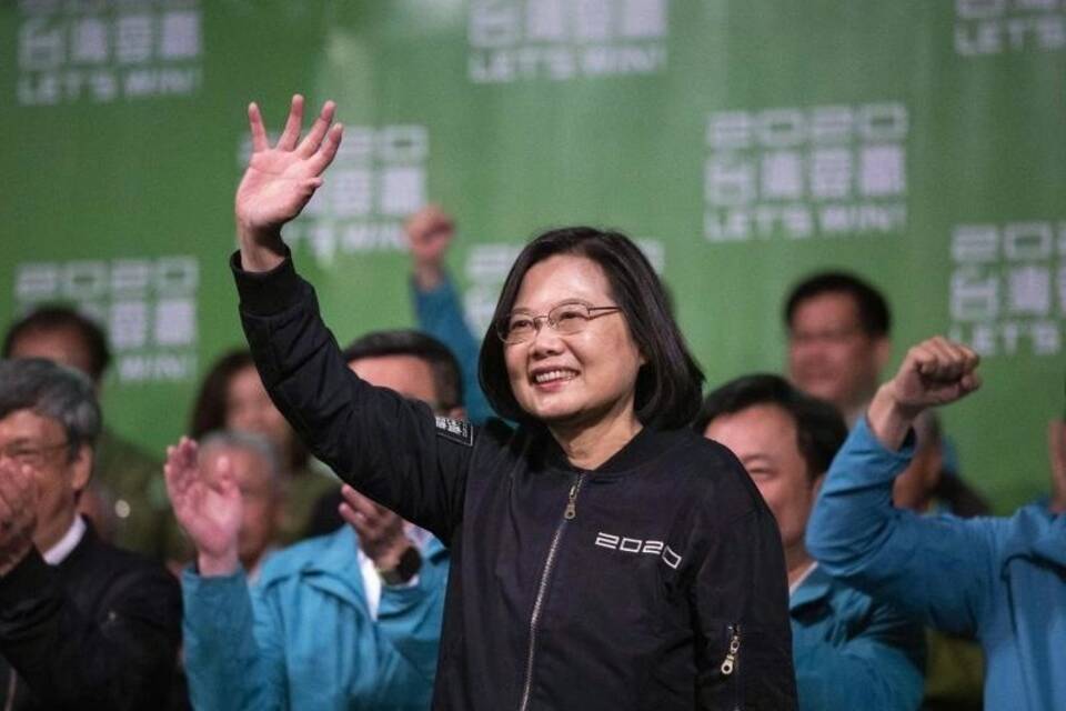 Taiwans Präsidentin Tsai Ing-wen