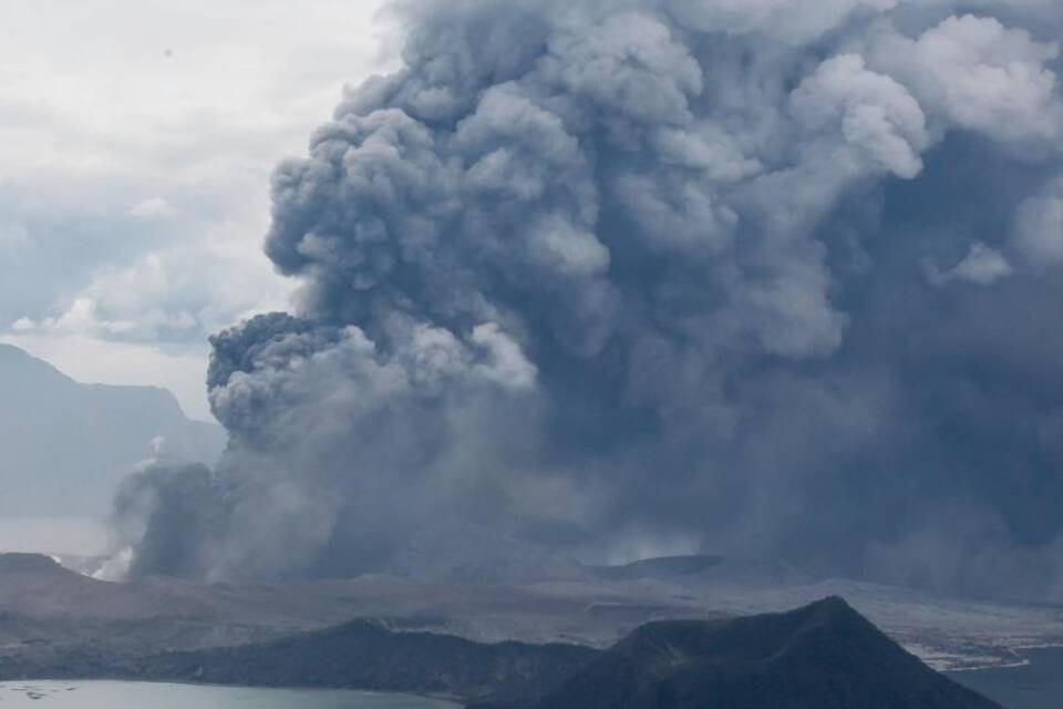 Vulkanausbruch auf den Philippinen