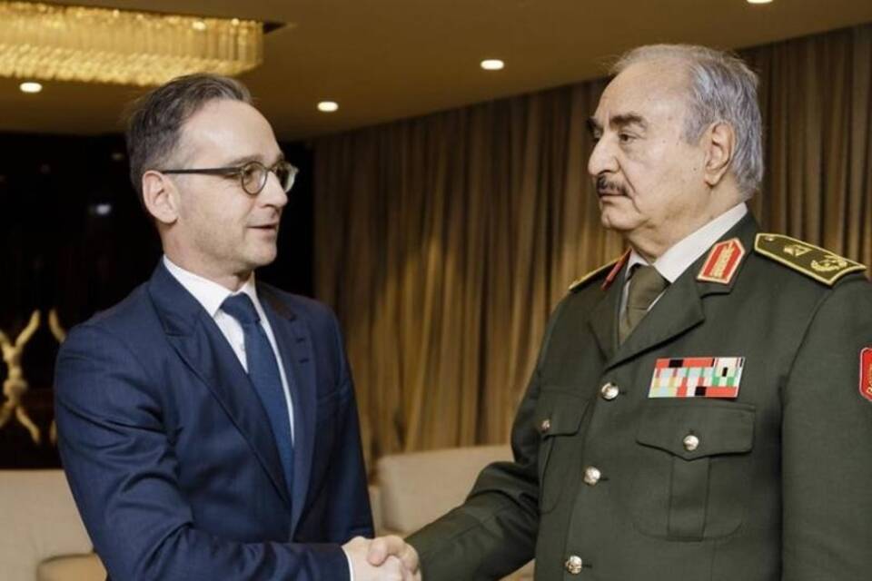 Maas und Haftar