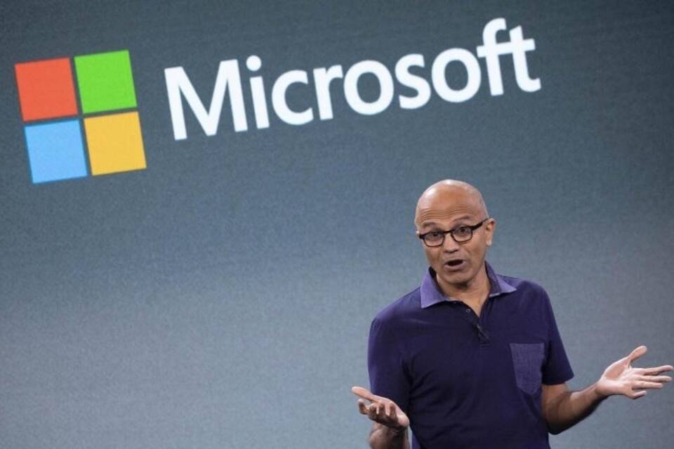 Microsoft-Chef Satya Nadella Microsoft-Chef Satya Nadella