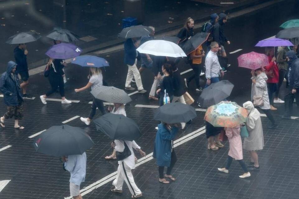 Regen in Sydney Regen in Sydney