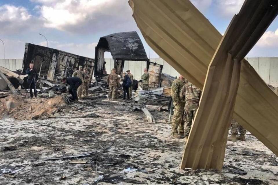 Nach Raketenangriff Nach Raketenangriff