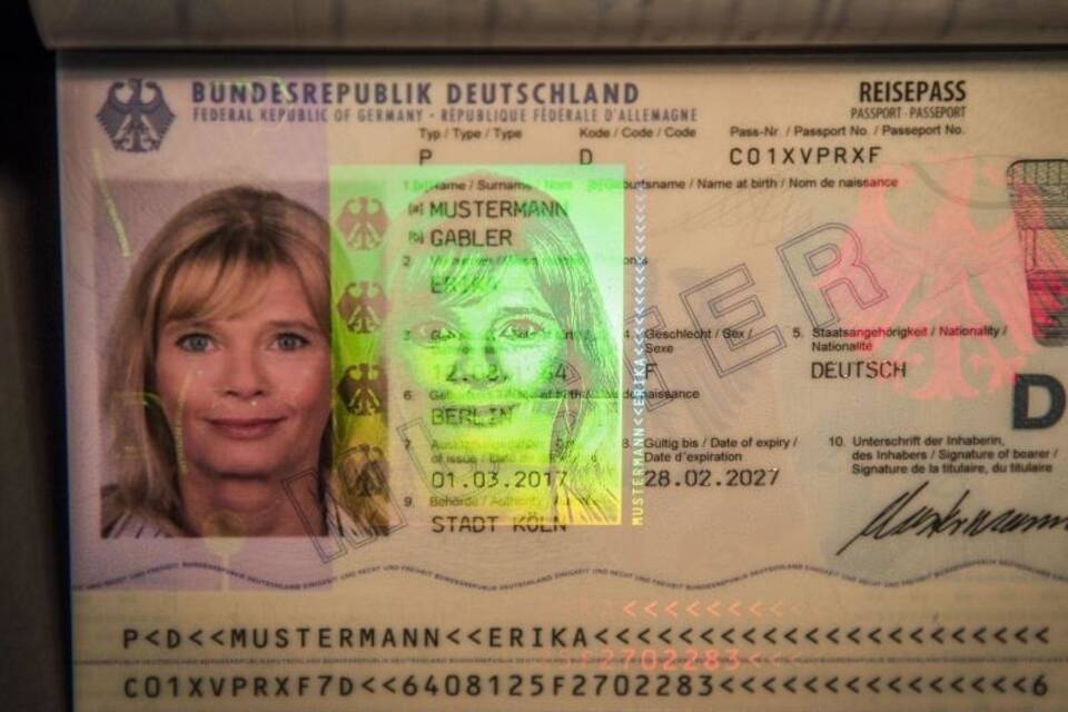 Deutscher Reisepass Deutscher Reisepass