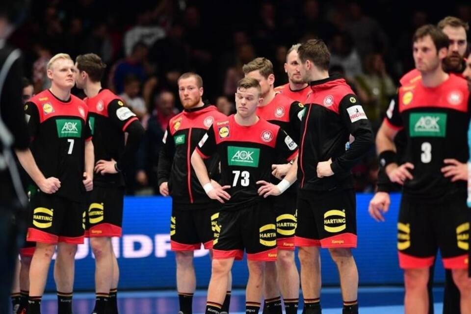 Deutsche Handballer vor dem Aus