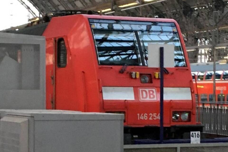 Zugunfall im Frankfurter Hauptbahnhof