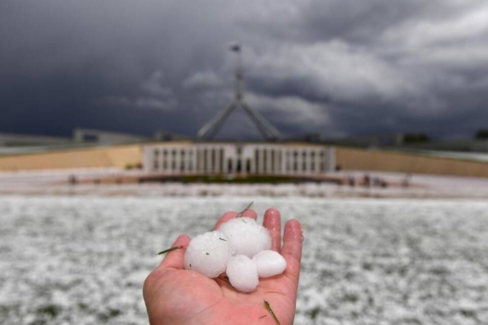 Hagel in Australien Hagel in Australien