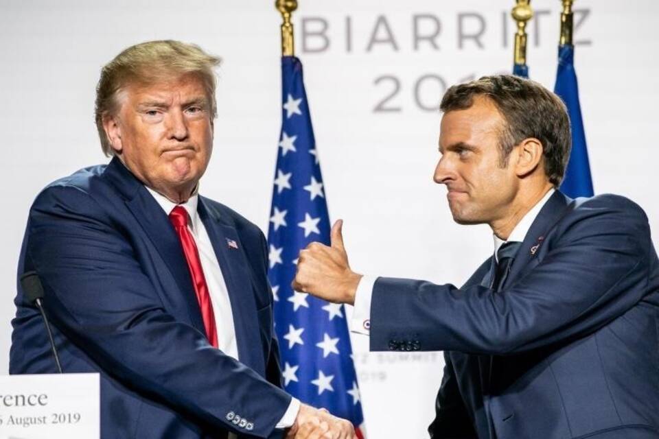 Macron und Trump Macron und Trump