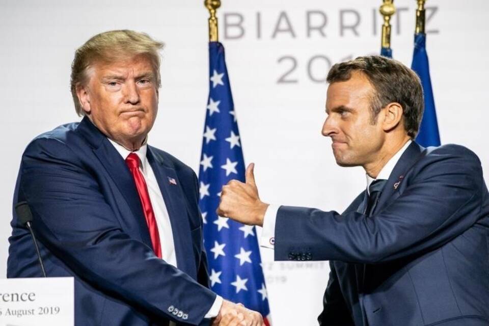 Macron und Trump