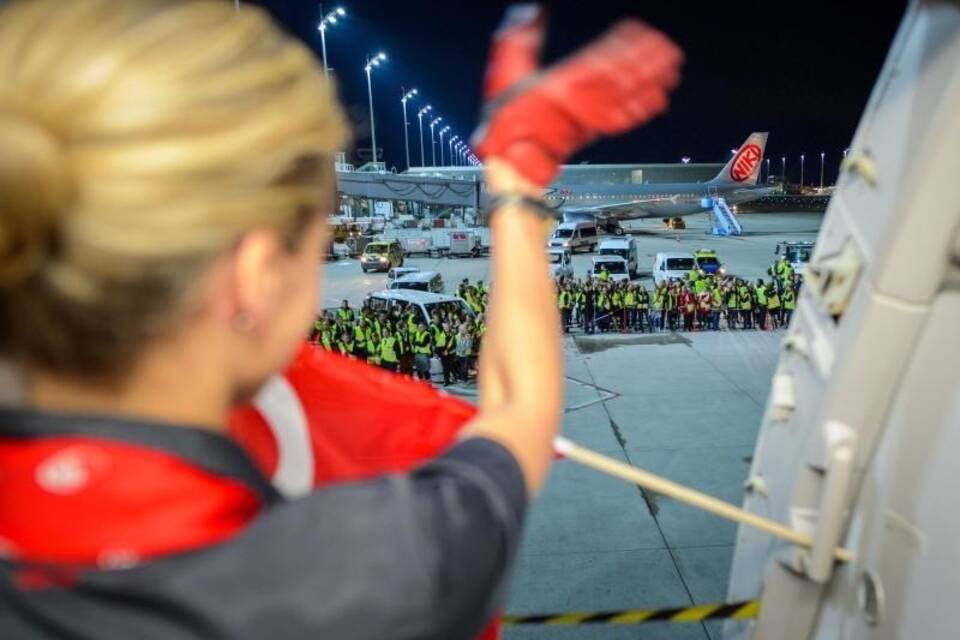 Flugbegleiter von Air Berlin Flugbegleiter von Air Berlin