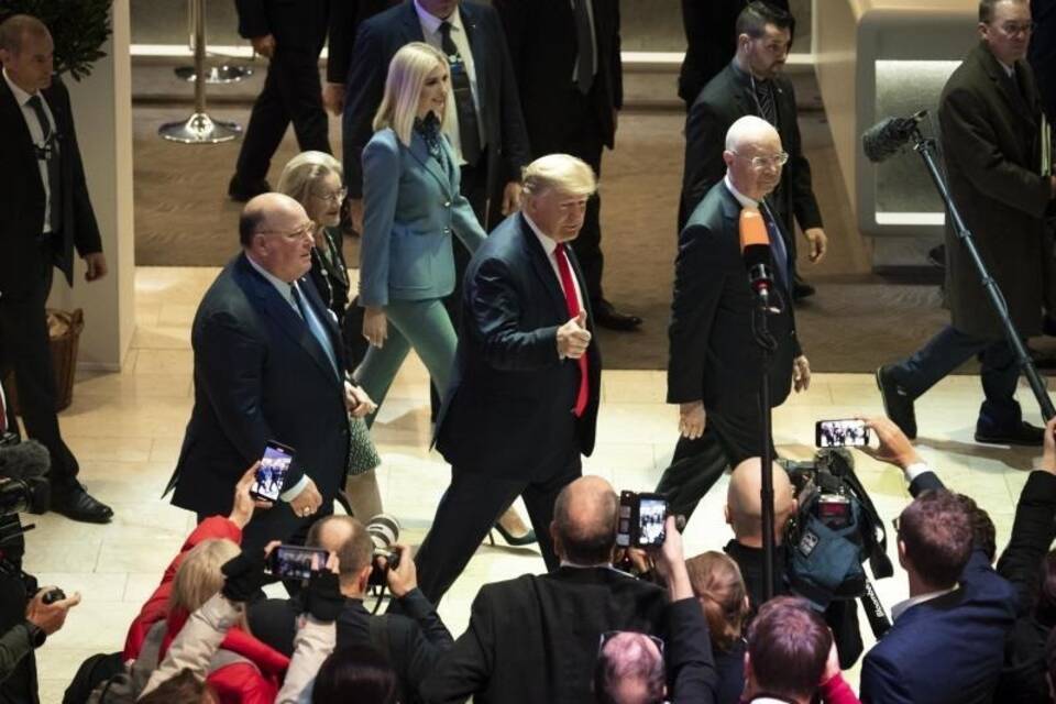 Weltwirtschaftsforum - Trump Weltwirtschaftsforum - Trump