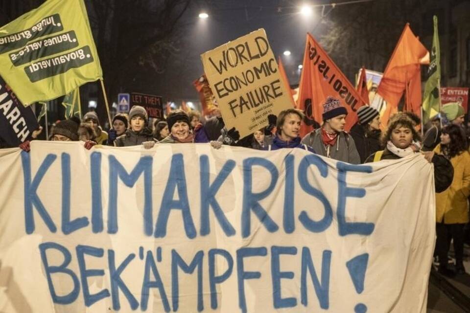 Protest in Zürich