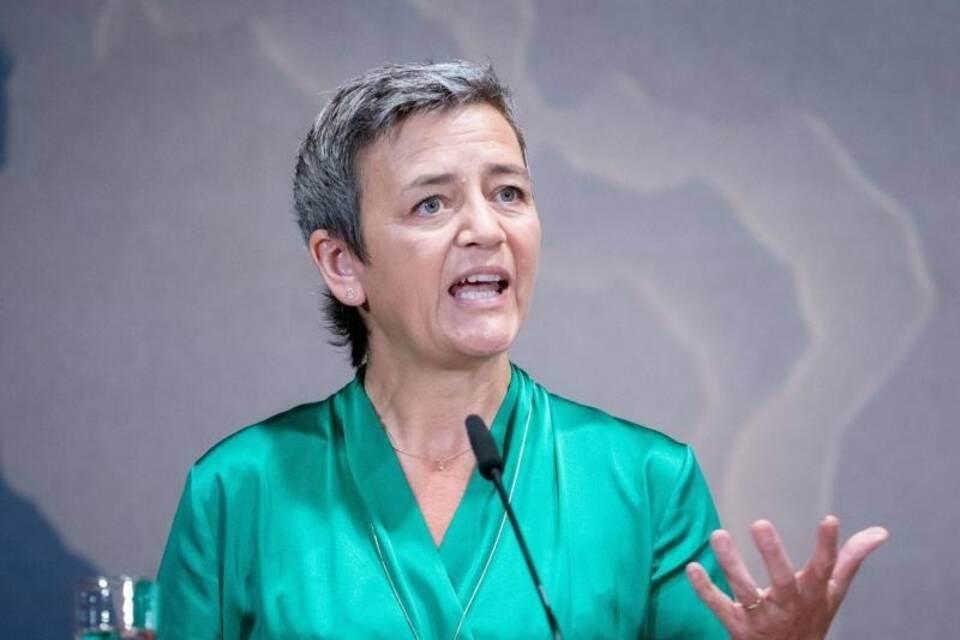 European Commission's Vice President Margrethe Vestager