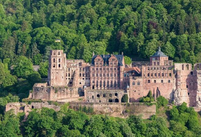 Heidelberg Schloss War Beliebtestes Monument In Baden