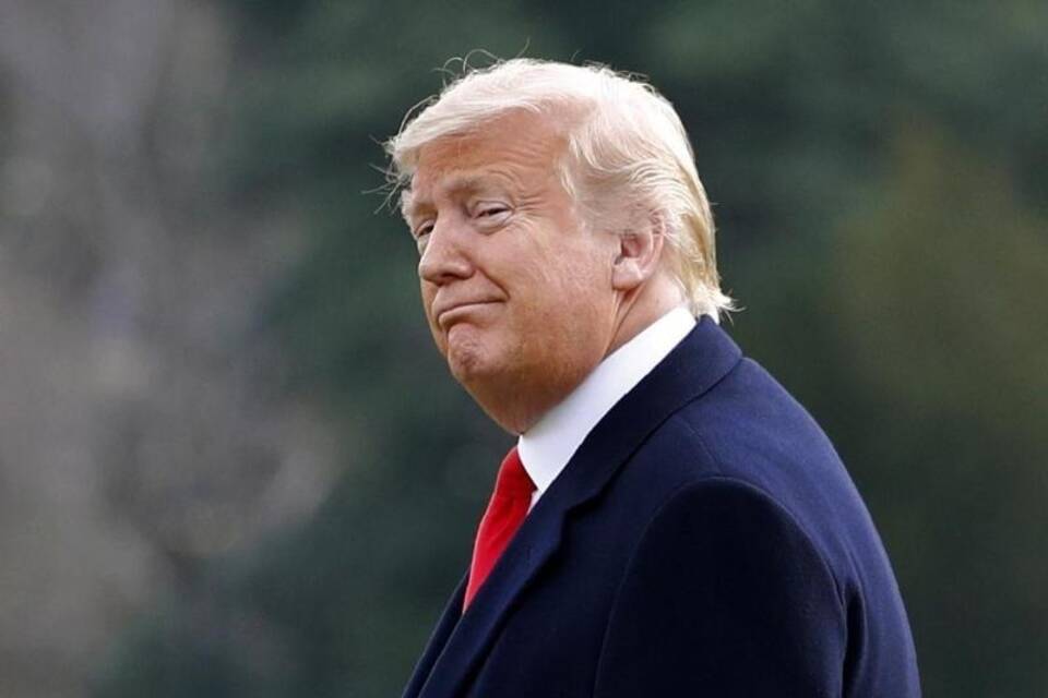 US-Präsident Trump US-Präsident Trump
