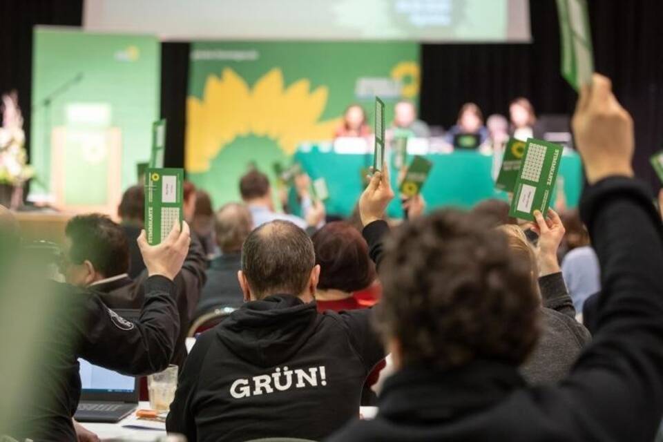 Parteitag der Grünen in Apolda
