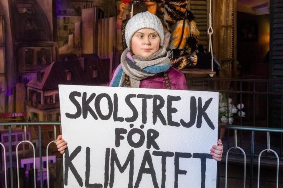 Greta Thunberg als Wachsfigur