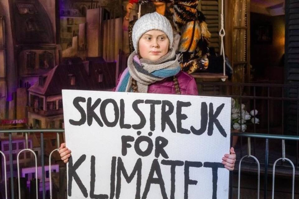 Greta Thunberg als Wachsfigur Greta Thunberg als Wachsfigur