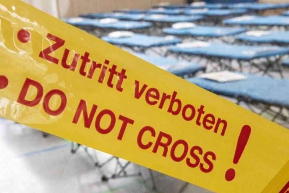 Absperrung Absperrung