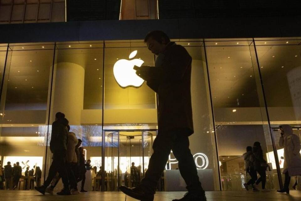 Apple-Filiale in Peking Apple-Filiale in Peking