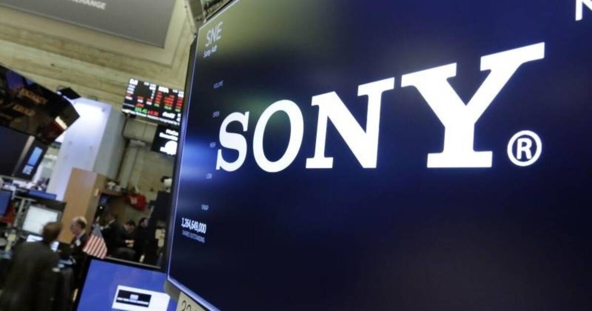Logo Sony di Bursa Saham New York