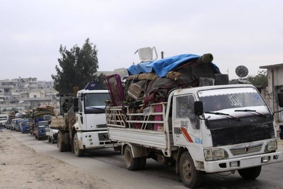 Flucht aus Idlib Flucht aus Idlib