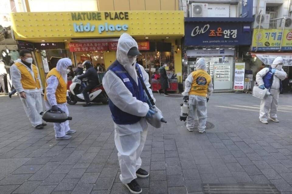 Schutzmaßnahmen in Seoul